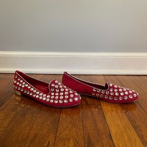 Beautiful Helens Heart Jeweled SlipOns.Women’s Size7